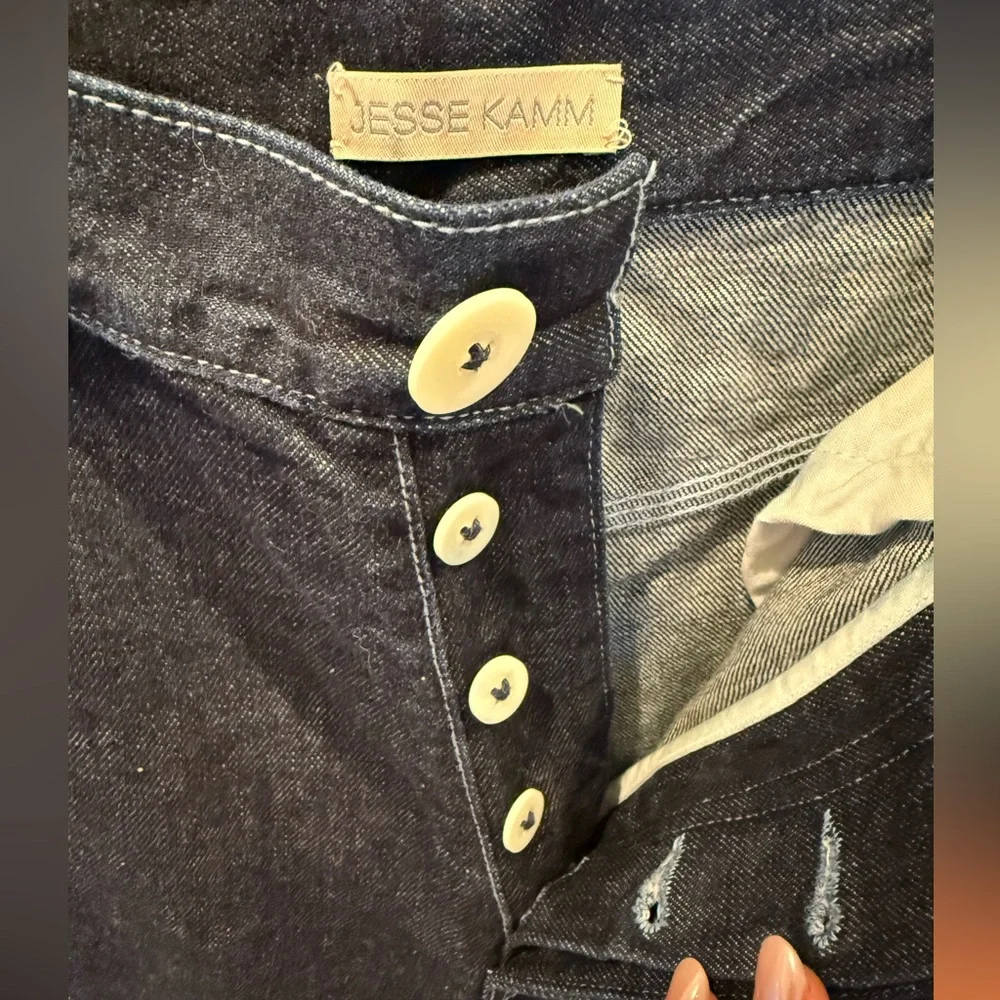 Jesse Kamm Patchfront Handy Pant Dark Japanese Denim - Picture 6 of 7